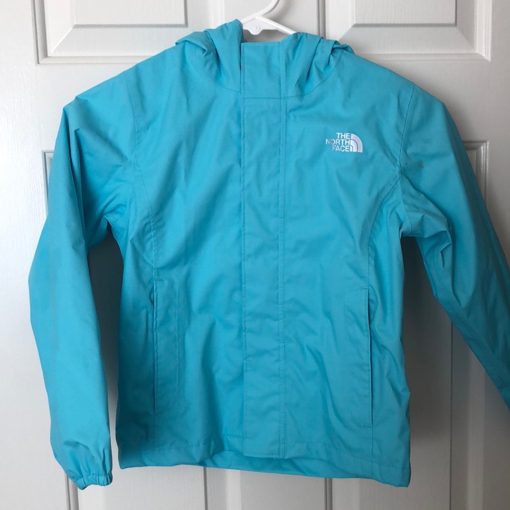 North Face girls rain coat